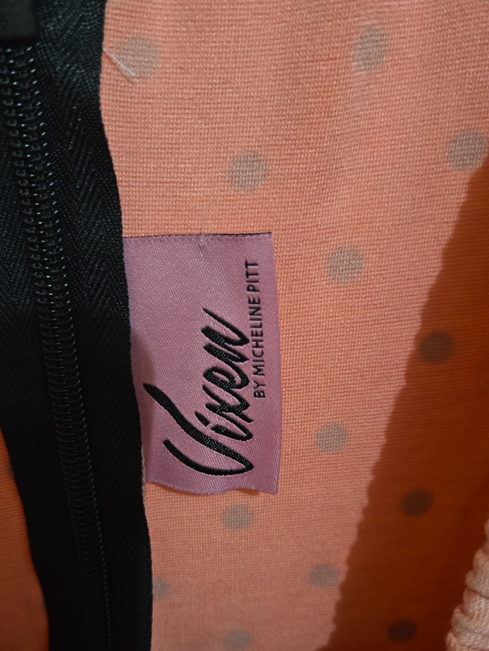 Vixen by Micheline Pitt Peach Swing Dress - Picture 2 of 5